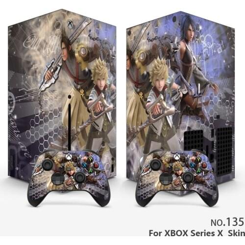 New Film Style Skin Sticker Decal Cover for Xbox Series X Console and 2 Controllers Xbox Series X Skin Sticker Viny 1