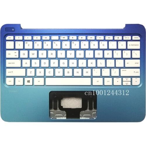 New Original For HP Stream 11-D TPN-Q154 Palmrest Upper Case Keyboard Bezel Cover US 792906-001