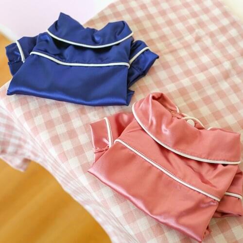 PETCIRCLE Dog Puppy Clothes Carrot Striped Pajamas Fit Small Dog Pet Cat All seasons Pet Cute Costume Dog Cloth Dog Pajamas