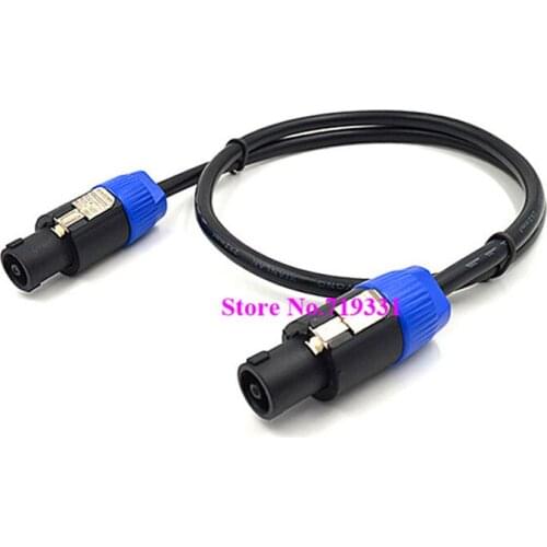 OM Head Plug Speaker Cable 4pin Professional Audio Cable Card Cable Connection Cable