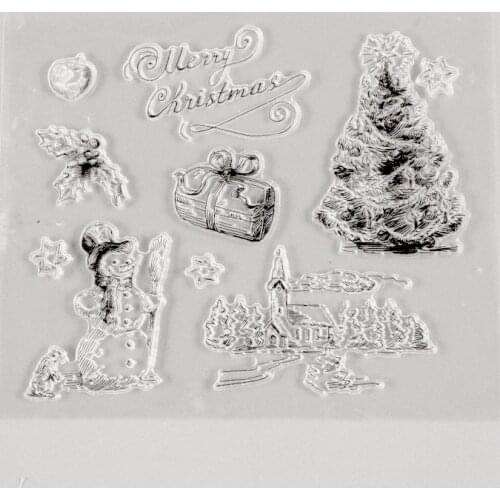 Merry Christmas Stamps Christmas Stuff Post Card Craft Stamps Scrapbooking and Card Making Stamps