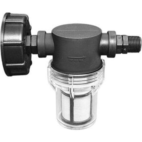 Garden Hose Tap Connector Water Tank Hose Adapter IBC Ton Barrel Joint Splitter Filter Connector