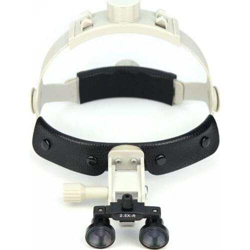Large FOV 2.5X Dental Loupe HD Headband Magnifier Surgery Medical Operation Head-mounted Loupe 550mm Long Working Distance