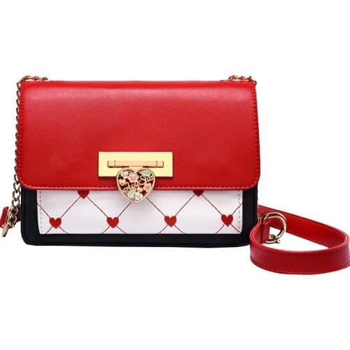 Women Leather Embroidery Messenger Bag Girl Shoulder Bags Female Bag Braccialini Brand Style Handicraft Design Cartoon Cat Ears