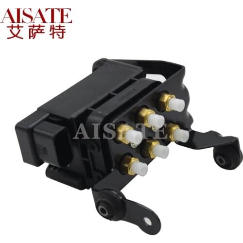1x Air Suspension Air Supply Solenoid Valve Block For Porsche Panamera 970 Q7 VW Touareg Cayenne Air Suspension Compressor Valve