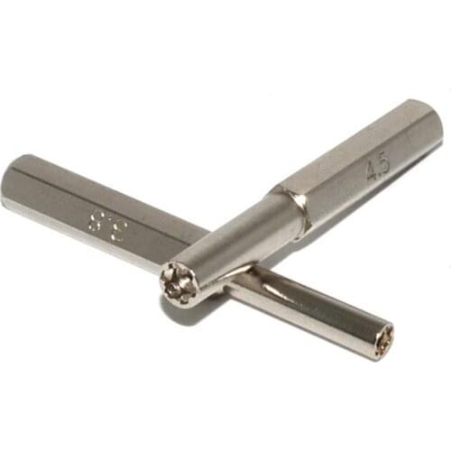 2 PCS 3.8mm + 4.5mm Security Screwdriver Tool Bit for Nintendo NES SNES N64 Game Boy