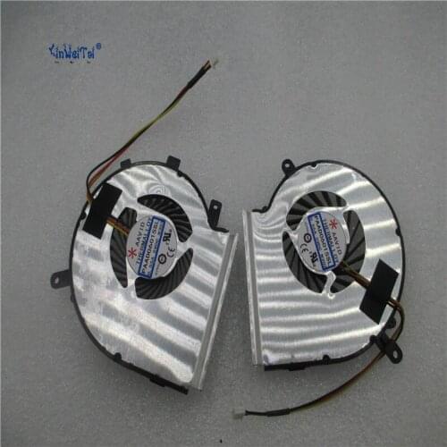 5pcs New Left + Right CPU Cooling Fan Fit For MSI GE62 GE72 GL62 GL72 PE60 PE70 GL62 P1