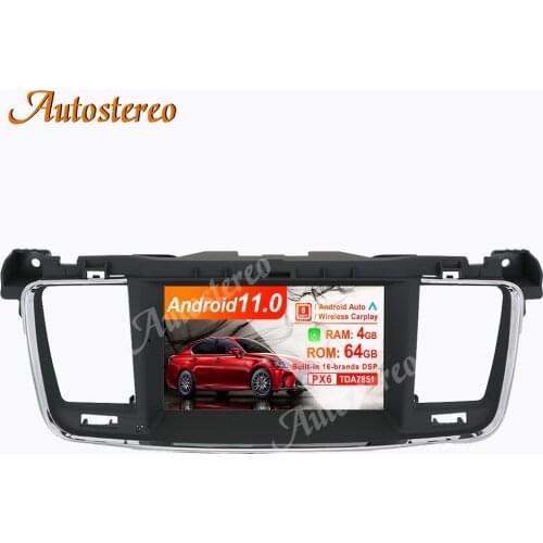 Android 10.0 4G+64G Car GPS Navigation for PEUGEOT 508 2011-2017 Multimedia Player Auto Stereo Head UnitRadio Tape Recorder ISP
