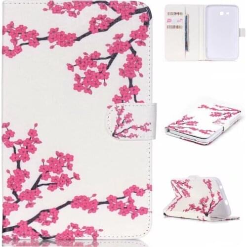 2017 Tablet Cover For Samsung Galaxy Tab3 Lite T110 T111 T113 7.0 Tablet Protective Case Dirt-resistance YNMIWEI+ pen