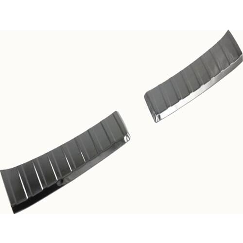 For Toyota Corolla Cross 2020 2021 Stainless Interior Rear Bumper Protector Sill Tail Trunk Guard Pedal Cover Car Accessories