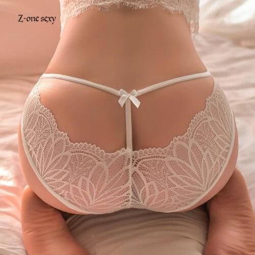 Womens panties Erotic underwear sexy hollow low waist lace underpants passion allure briefs sexy lingerie thong