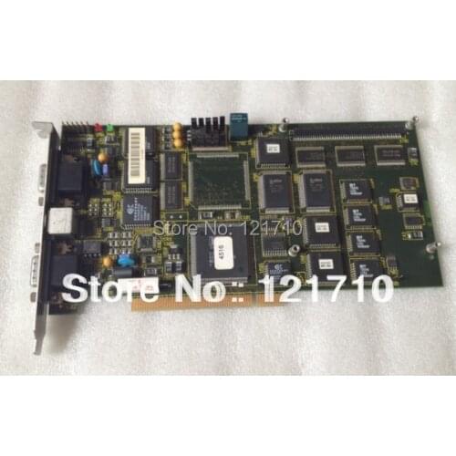 Industrial equipment card dual Input S-VHS REV D H #11161 VGA control board