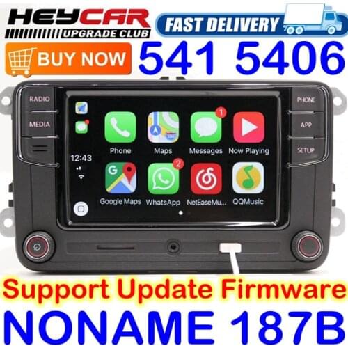 Noname Carplay RCD330 330G Plus 6.5" MIB Radio For VW Golf 5 6 Jetta CC Tiguan Passat Polo 6RD 035 187 B 187B 6RD035187B