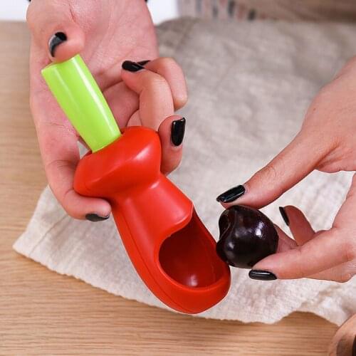 Manual Corer Pitter Remover Cherry Jujube Fruit Kitchen Olive Core Gadget Stoner Remove Pit Tool Seed Home Kitchen Tools