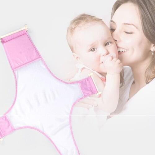 Newborn Bath Net Baby Bathing Care Non-slip Fixed Mat Cross Type Bath Protect Pad Net Bathroom Adjustable Baby Mesh Bathing Bed