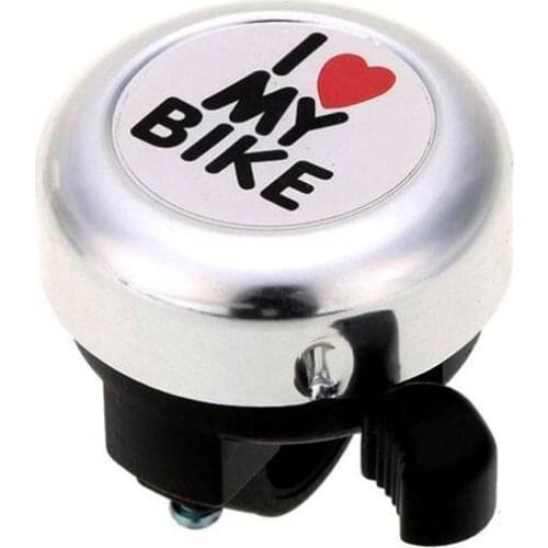 Bicycle Bell -' I Like My Bike'Bike Horn - Loud Aluminum Bike Ring Mini Bike Accessories for Adults Men Women Kids Girls Boys Bi