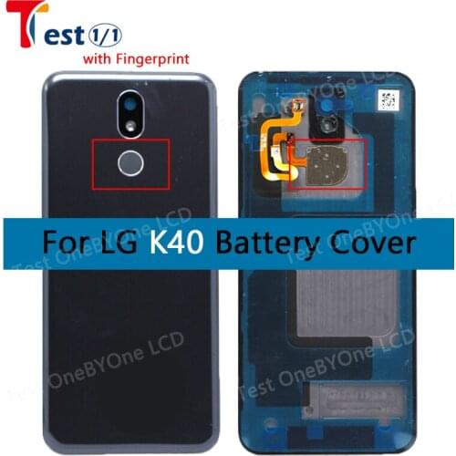 Back Cover Case Replacement for LG K40 Rear Housing Door Battery Cover for LG X4 (2019) k12plus back housing LMX420EMW