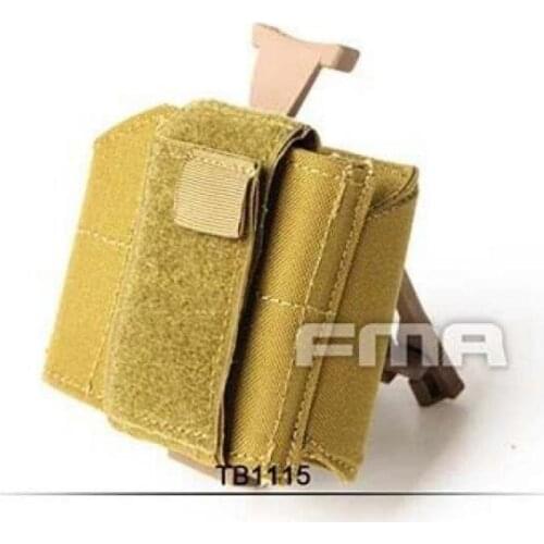 FMA-TB1115 Multifunctional Accessory Bag Tactical Universal Holster Version For Belt System BK/DE