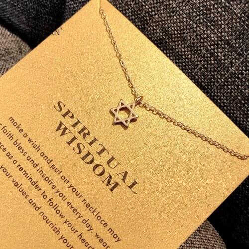 Hexagram Star Choker Gold Necklace Jewelry Kolye Colar Chain Women Collares Collier Collar Ketting Bijoux Femme Chocker Mujer