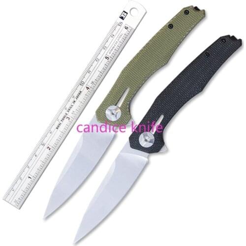 ZT0707 ZT 0707 Pocket Folding Knife CPM-20CV Damascus Blade Ball Bearing Hiking Tactical Hunting Knives EDC Survival Multi Tool