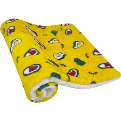 1pc Pet Dogs Fluff Blankets Winter Thick Warm Anti-slip Bed Blanket Autumn Sofa Mat Floor Blanket Stars Cats Pad