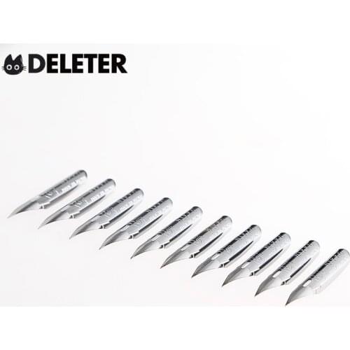 10PCS TOP Japan Deleter Zebra Series Comic D Tib Dip Pen Tib Nib Set