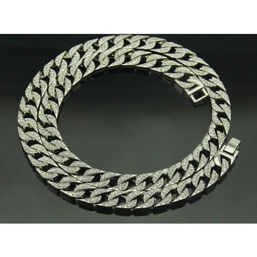 2021 Foreign Trade Wise Popular Jewelry Mens Hip-hop With Chain Necklace European And American Fashion Accessories