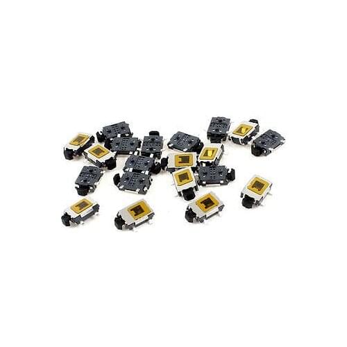 6x4x2mm 4-Pin SPST 1P1T Momentary Pushbutton Panel PCB Mini Tactile Switch