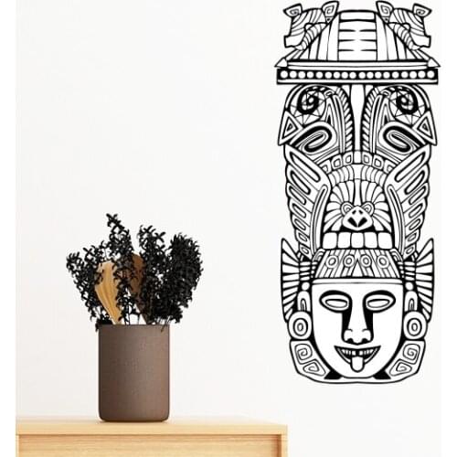 Africa Map Savanna Elephant Woman Mexican Wildlife Black Women Removable Wall Sticker Art Decals Mural DIY Wallpaper Room Decal