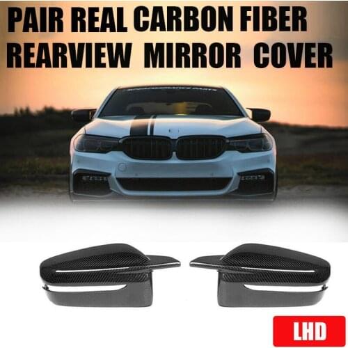 Car Side Rearview Mirror Cover Cap Mirror Shell Case Trim for-BMW G11 G12 G14 G15 G16 G20 G22 G23 G28 G30 2019-2021