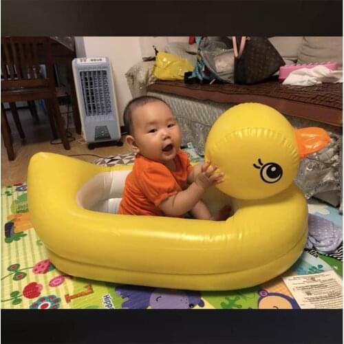 Baby Bath Tub Inflatable Newborn Shower Tubs Portable Folding Bathtubs Support Seat Infant Childish Kids Wash Bathing Pool