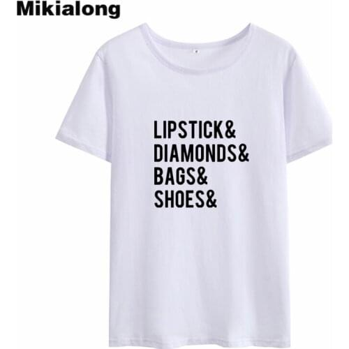 Mikialong Harajuku T Shirt Women Tops Summer Tshirts Cotton Women Black Tumblr Tee Shirt Femme Streetwear Camisetas Mujer
