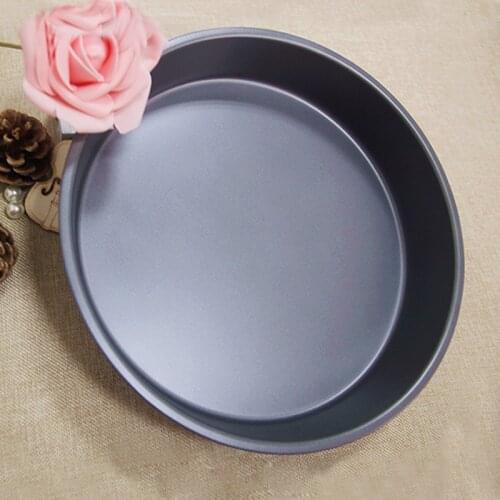 AIWILL 9 inch pizza dish round non-stick carbon steel pizza baking tray baking mold