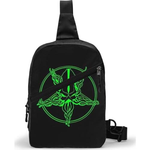 Cthulhu Chest Bag New Polyester Sling Bag Fishing folding Waterproof Pouch Bag