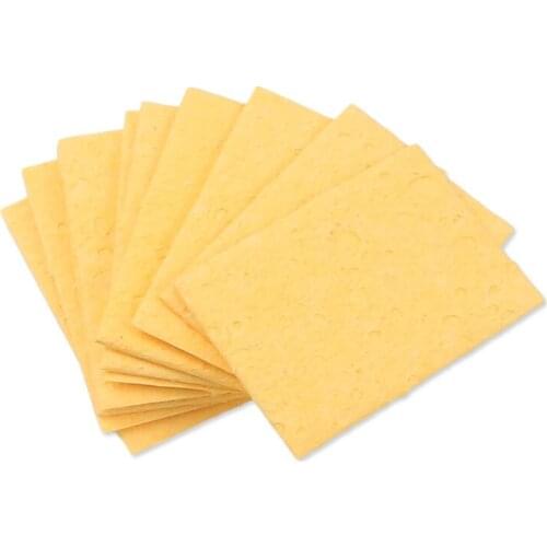 Outmotd 10PCS/Set Quality Welding Soldering Iron Tips Cleaning Sponge Cleaner Pads Welding Tools Accessories