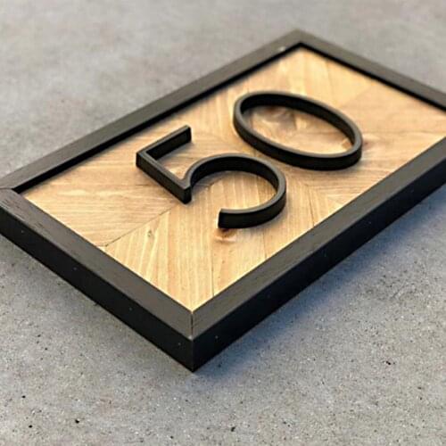 Digits Sticker Sign Self Adhesive Exterior House Mumbers Floating Home House Number Outdoor 0-9