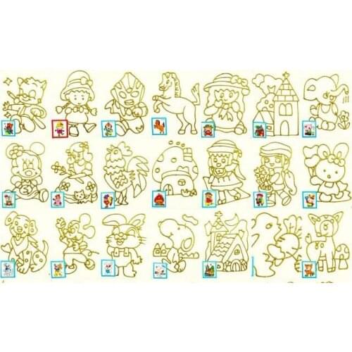 Tempera painting paper,A4 size, DIY color drawing toys wholesale