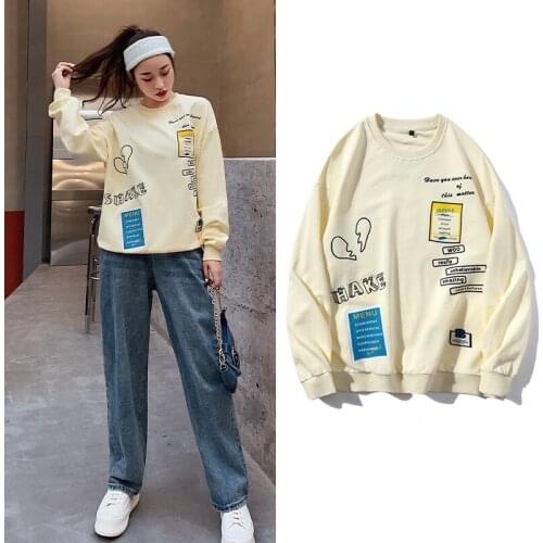 LEGIBLE 2020 Autumn Womans Hoodies Oversize Female Loose Cotton Solid Thicken Warm Women Sweatshirts Lady Fashion