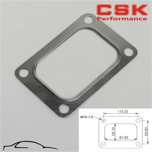Turbo Turbine Inlet Flange Stainless Steel Gasket for T6 GT5533R GT5541R GT6041