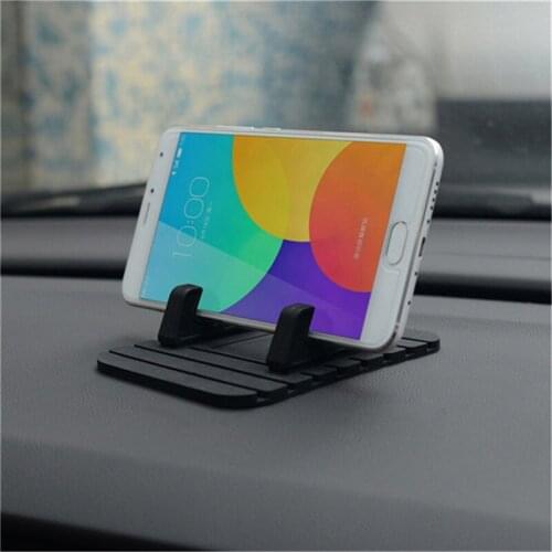 Universal Car Phone Holder Silicone Mobile Phone Holder Mount Stand Desk Bracket Support GPS Holder Dashboard Anti-Slip Mat Hot