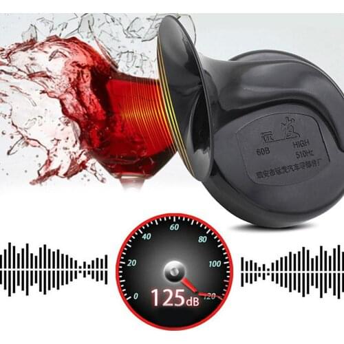 Universal Motorcycle Motorbike Scooter 12V Electric Snail Horn Super Loud Siren 2019