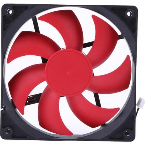 DC12V Cooling Fan Ultra Quiet Computer Case CPU Cooling Fan Cooler 12cm 1100RPM USB 2Pin
