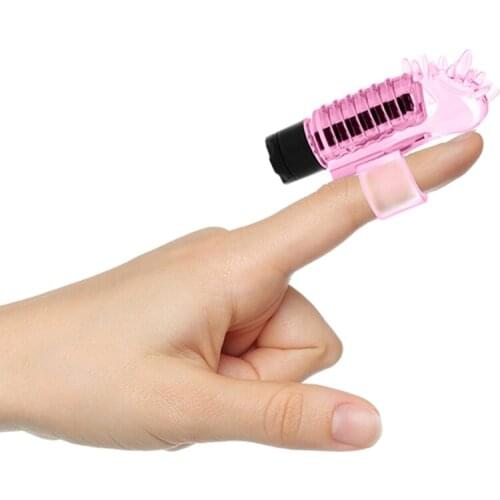 Finger Vibrator G-Spot Stimulator Powerful Plug Butt Massager Adult Sex Toy for Women Couples