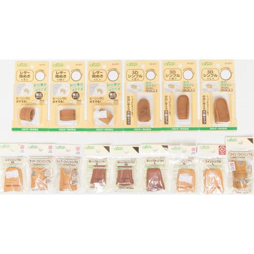 High quality clover High quality thick cowhide thimble for Handmade cloth art