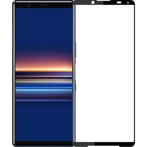Full Glue Cover Tempered Glass Screen Protector Film for Sony Xperia 5 II 2 5m2 Mark II MK II XQ-AS52 AS62 AS72