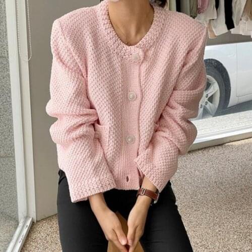 ZAWFL Hollow Retro Knit Cardigan Woman Autumn Fashion Womens Sweater Long Sleeve Warm Jacket Sweater Mujer Invierno