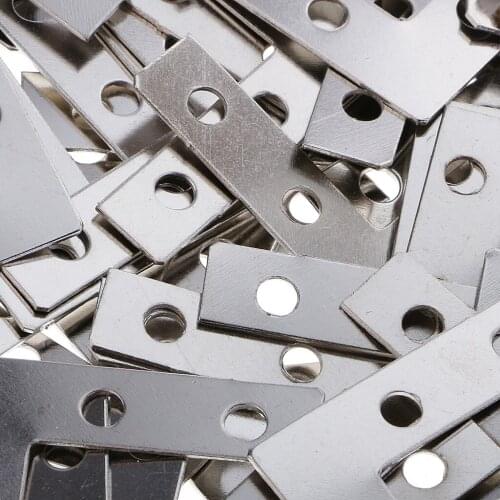 100 Pack CORNER PLATES FLAT L SHAPE 90 DEGREE RIGHT ANGLE BRACKET JOINT FIX REPAIR Bracket 38MM for for picture & photo frame