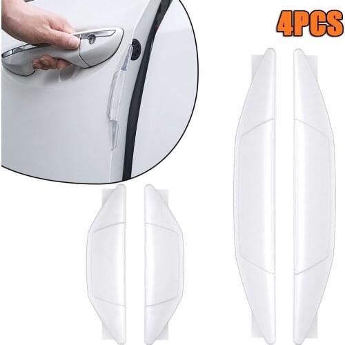 4PCS Car Door Protector Guard Airbag Buffer Strip Scratch Protector Car Rubber Bumper Stickers Auto Door Edge Protection