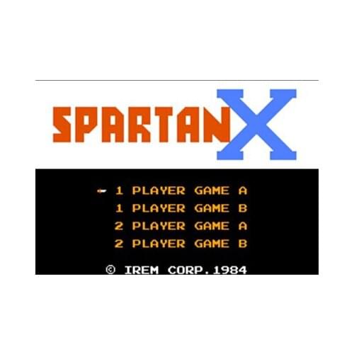 Spartan X Region Free 60 Pin 8Bit Game Card For Subor Game Players