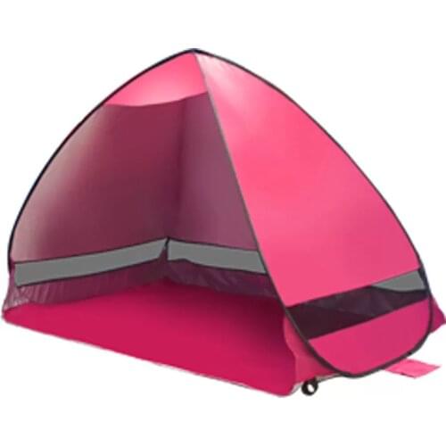 Outdoor Automatic Instant Pop-up Tent Install-Free UV-Proof Rainproof Tents 1-2 Persons Camping Fishing Beach Shelter Equipment